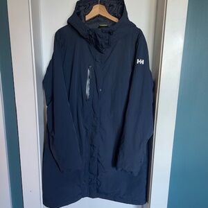 HELLY HANSEN MEN'S URBAN PRO INSULATED WATERPROOF PARKA – NAVY